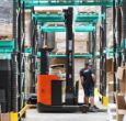warehouse forklift aisle